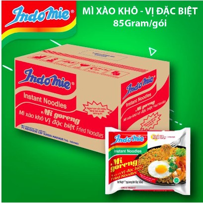 Mì xào đặc biệt Indomie 85gr ( thùng đỏ )