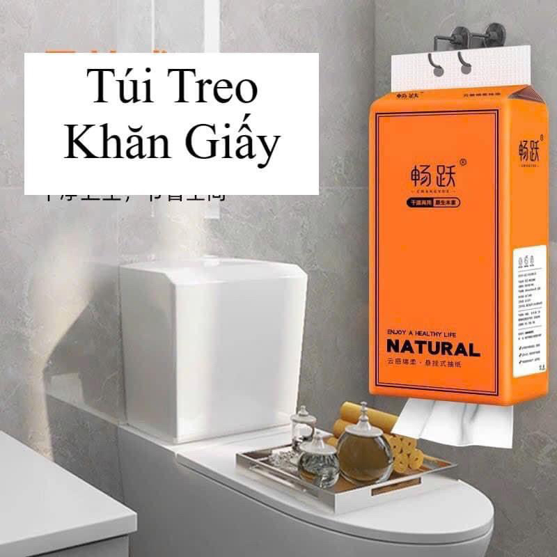 Túi giấy rút treo tường Cheerful hàng chuẩn nội địa Trung