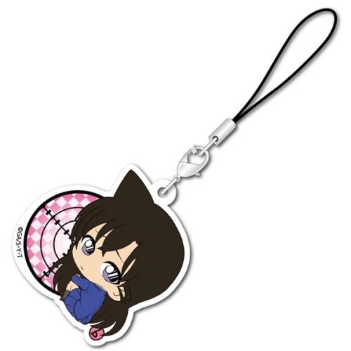 Dây treo điện thoại DETECTIVE CONAN ver BIA TẬP NGẮM Thám tử lừng danh anime chibi mica trong acrylic xinh xắn