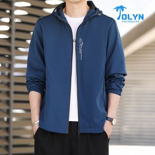 Áo khoác nam thể thao vải gió chống nước có túi trong TOLYN Áo khoác gió mùa đông siêu nhẹ mặc chạy bộ, đạp xe KP094