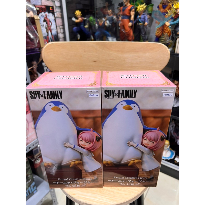Mô hình spy x family chính hãng furyu - Anya và chim cánh cụt