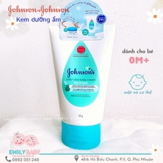 Kem dưỡng ẩm cho bé Johnson's Baby Cream 50g