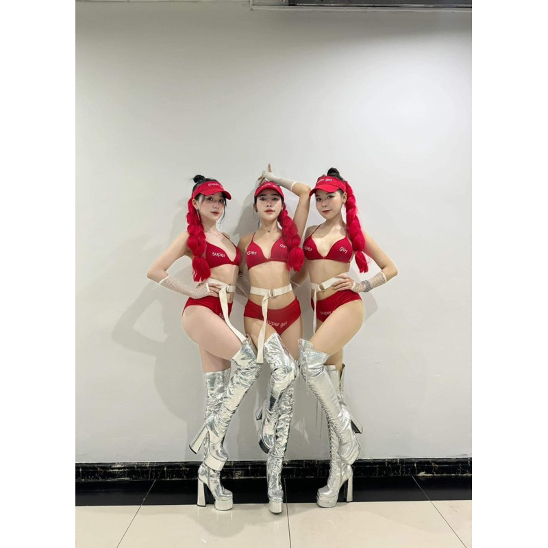 BOOT DA BÓNG 15CM GÓT VUÔNG ĐỦ MÀU DÀI QUA GỐI BOOTDANCER GIÁ SỈ CECE.STORE b1130