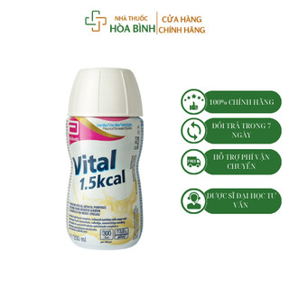 Sữa vital abbott 1.5 kcal lốc 6 chai - nhà thuốc hòa bình