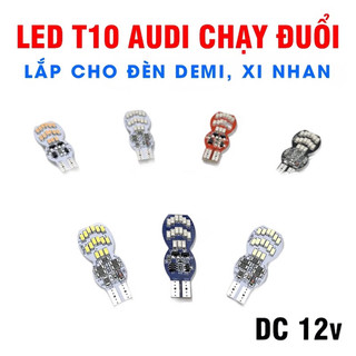 Xi nhan T10 led audi chạy đuổi gắn xi nhan các dòng xe