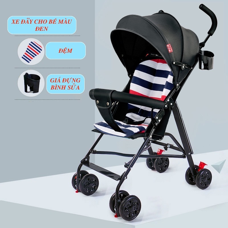 XE ĐẨY GẤP GỌN CHO BÉ SƠ SINH MÃ XĐ001