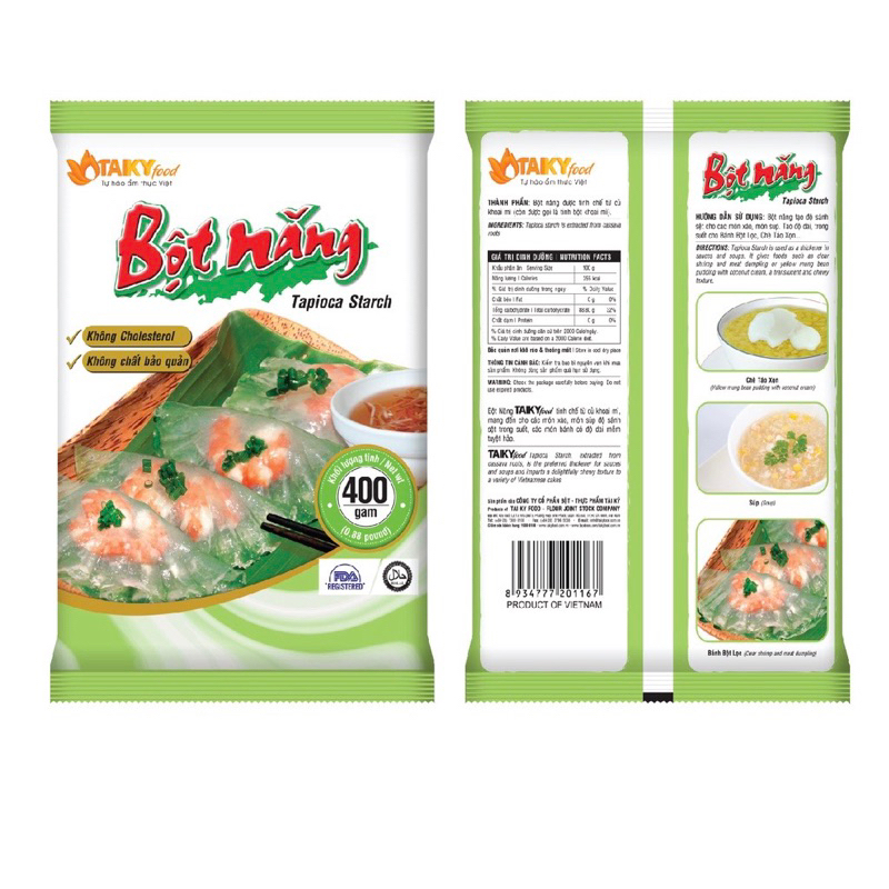 Bột năng Tài Ký 400g