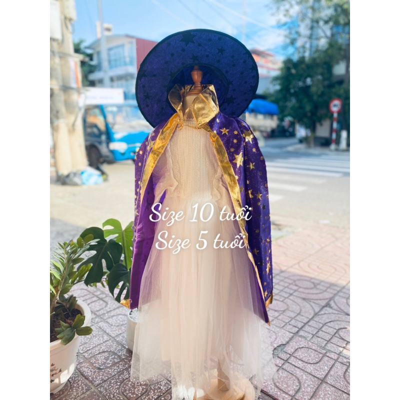 Bộ hoá trang phù thuỷ cho bé gái Halloween, Haloween