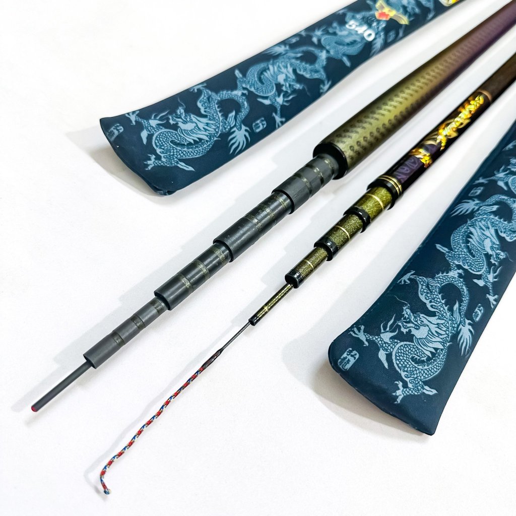 Cần câu tay Danh Chấn Thiên Hạ 5H - 28i, cần câu đơn câu đài danh chấn 5H, tặng kèm ngọn