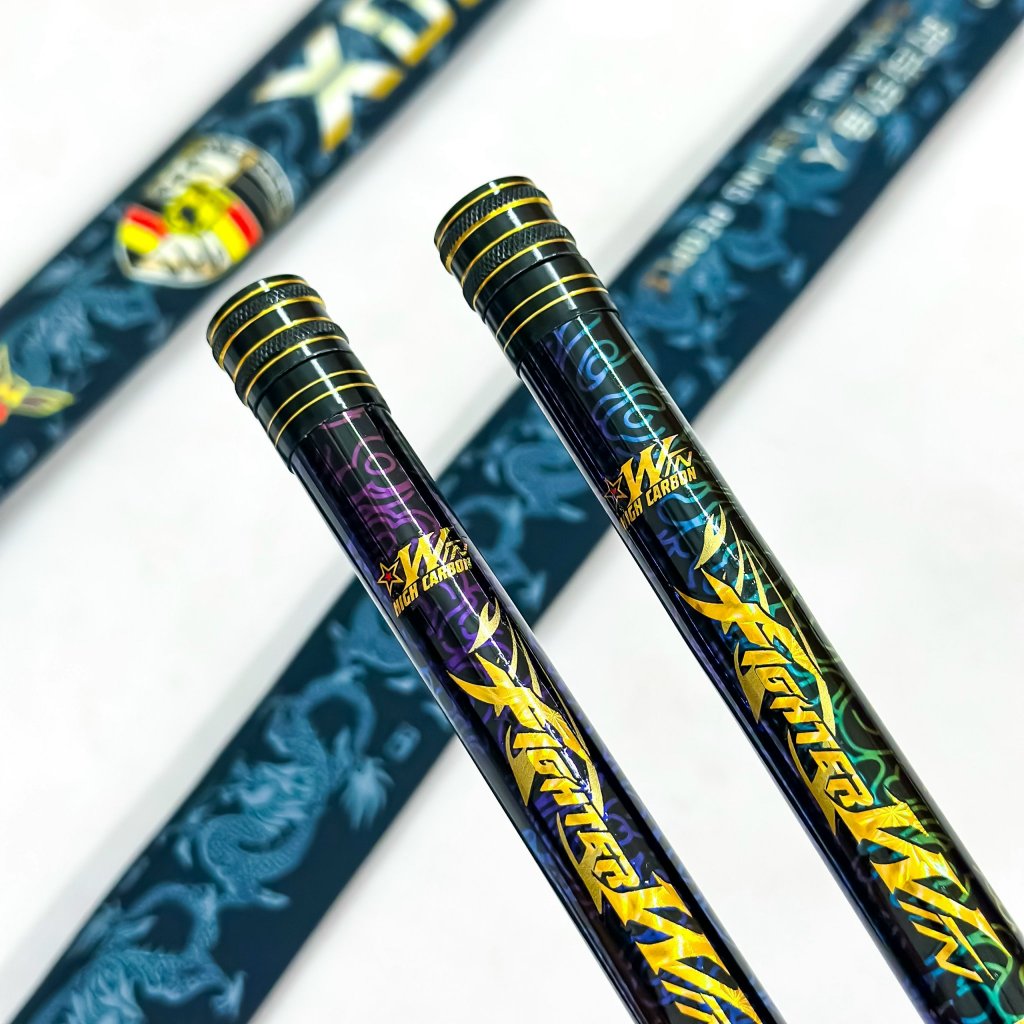 Cần câu tay Danh Chấn Thiên Hạ 5H - 28i, cần câu đơn câu đài danh chấn 5H, tặng kèm ngọn