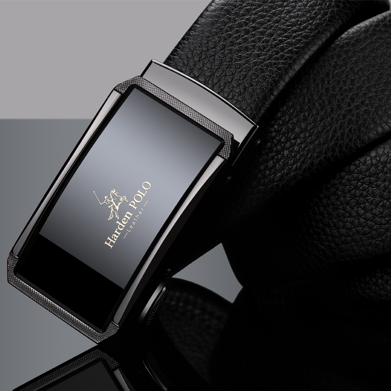 Thắt lưng nam cao cấp HardenPolo ,dây nịt nam da bò đẹp EL16