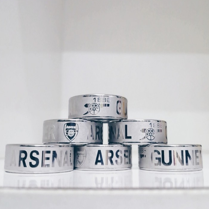 Nhẫn inox arsenal