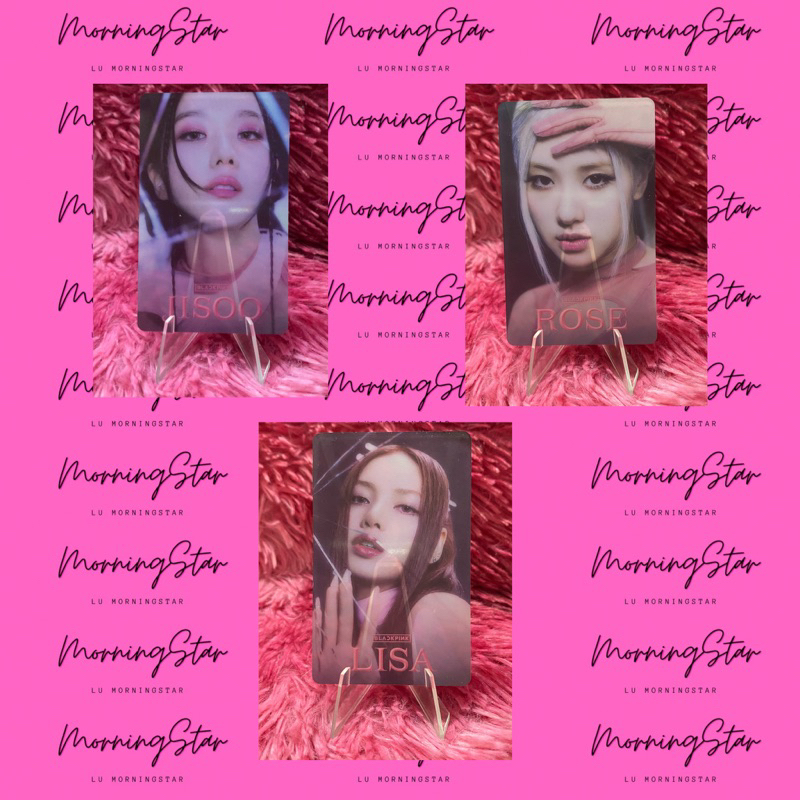 Thẻ Card bo góc chính hãng BlackPink