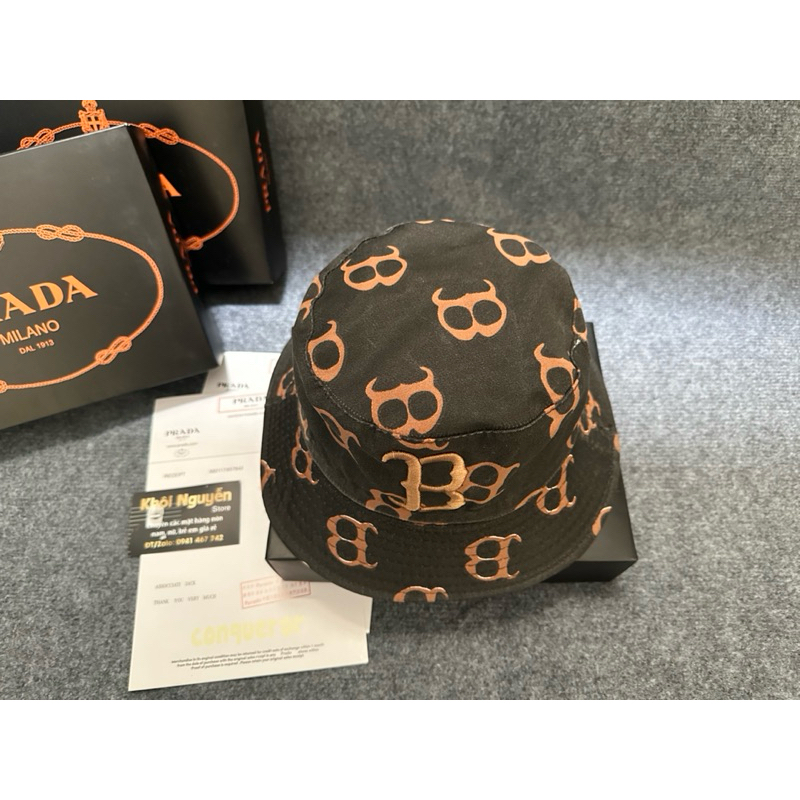 Nón Mũ Lưỡi Trai , Thêu Chữ B Trên Vành, Chất Liệu Vải Cotton Thoáng Mát