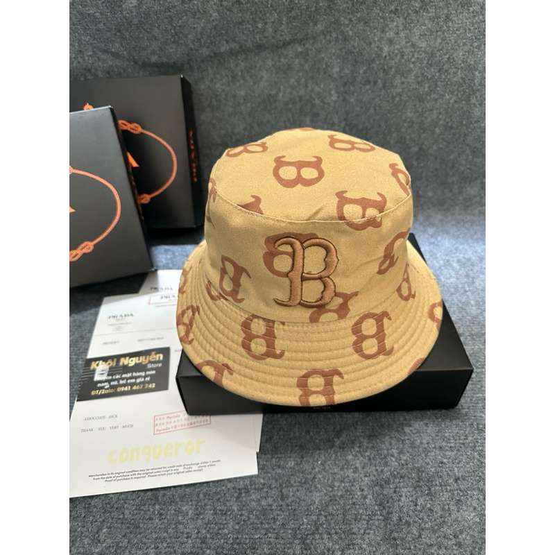Nón Mũ Lưỡi Trai , Thêu Chữ B Trên Vành, Chất Liệu Vải Cotton Thoáng Mát