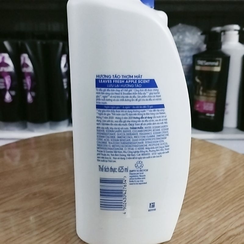 Dầu gội Head&shoulder 625ml