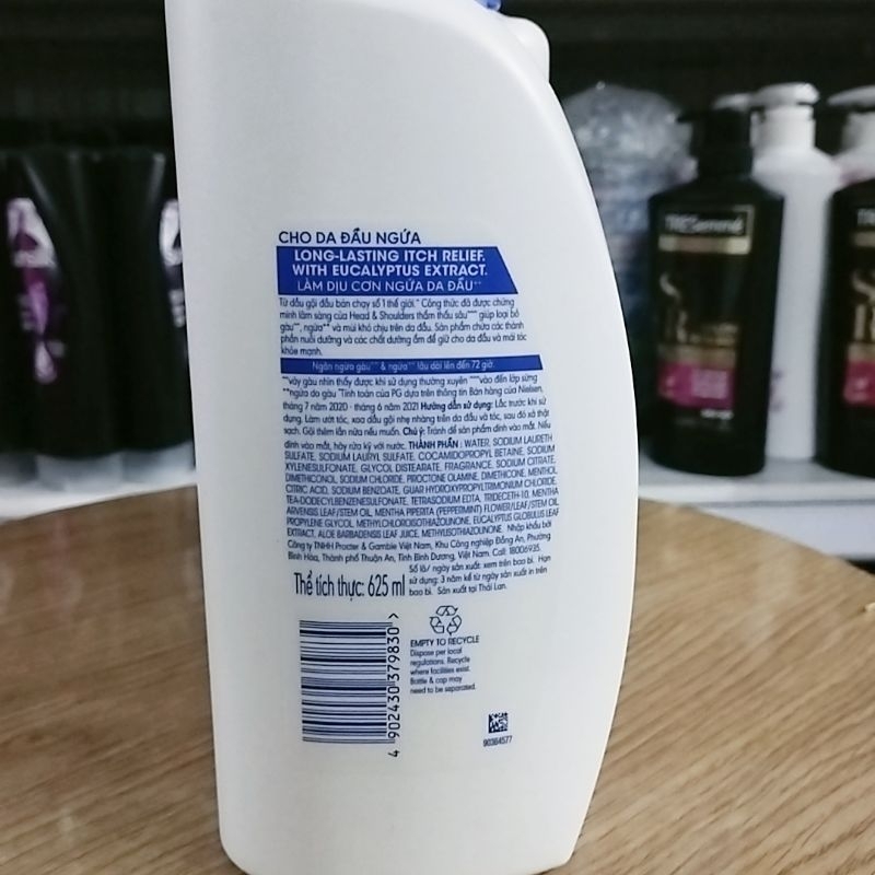 Dầu gội Head&shoulder 625ml