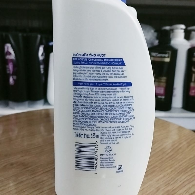 Dầu gội Head&shoulder 625ml