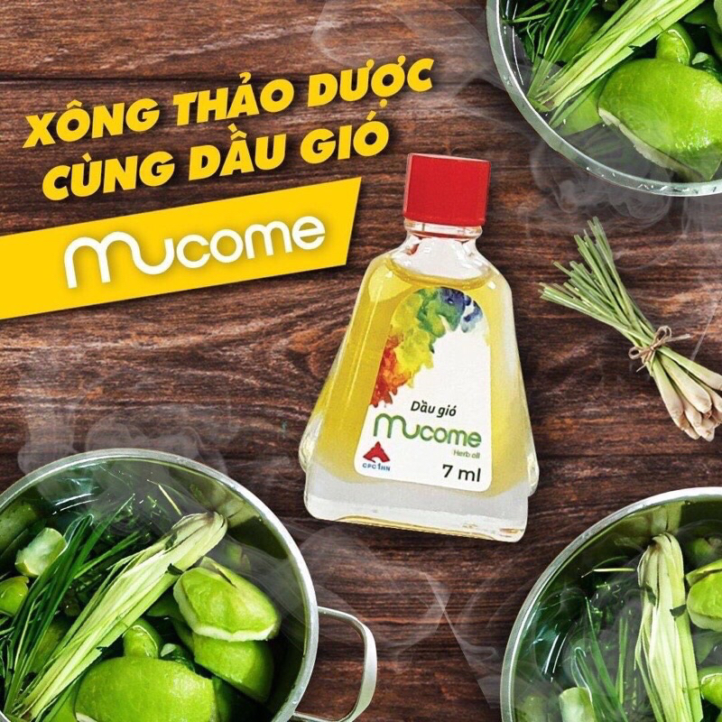Dầu gió mucome-chai 7ml