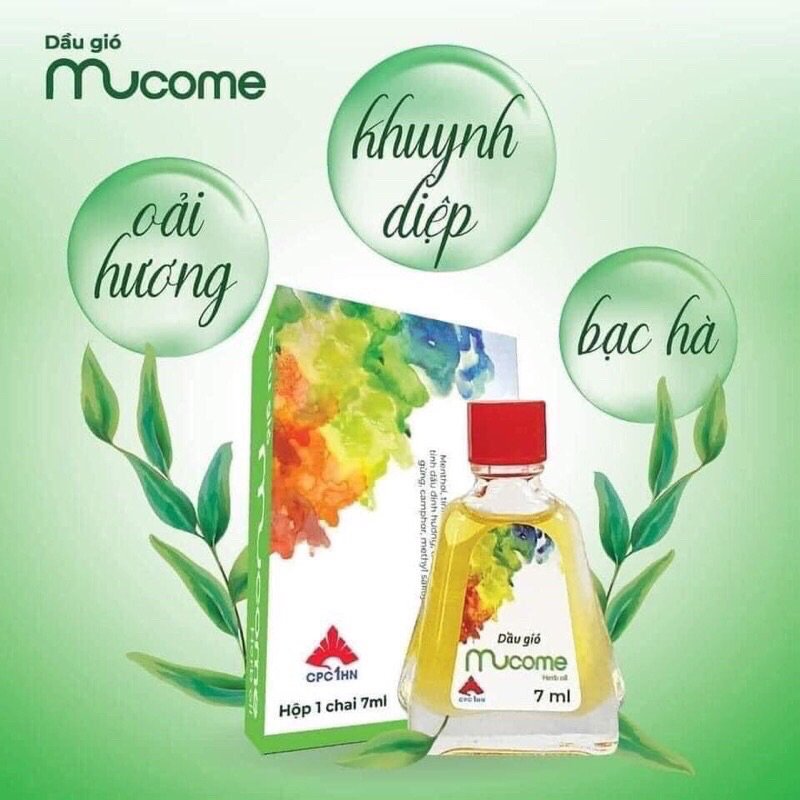 Dầu gió mucome-chai 7ml