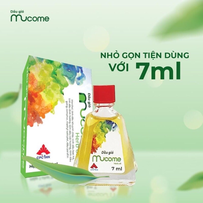 Dầu gió mucome-chai 7ml