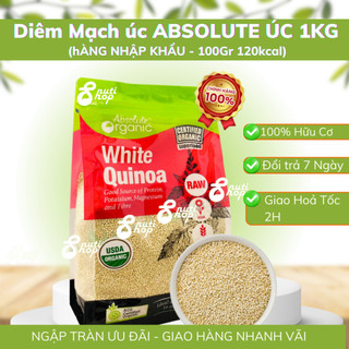 Hạt diêm mạch quinoa absolute organic 1000gr