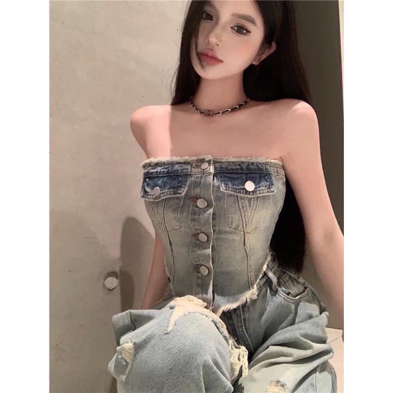 Áo Nữ Sexy Kiểu From Chuẩn Siêu Tôn Dáng