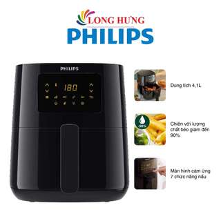 Nồi chiên không dầu điện tử Philips 4.1 lít HD9252/90 - Hàng chính hãng