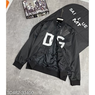 Áo Khoác Gió Nam Logo DG Thời Trang Cao Cấp - Áo Bomber Nam DG Trơn Đơn giản