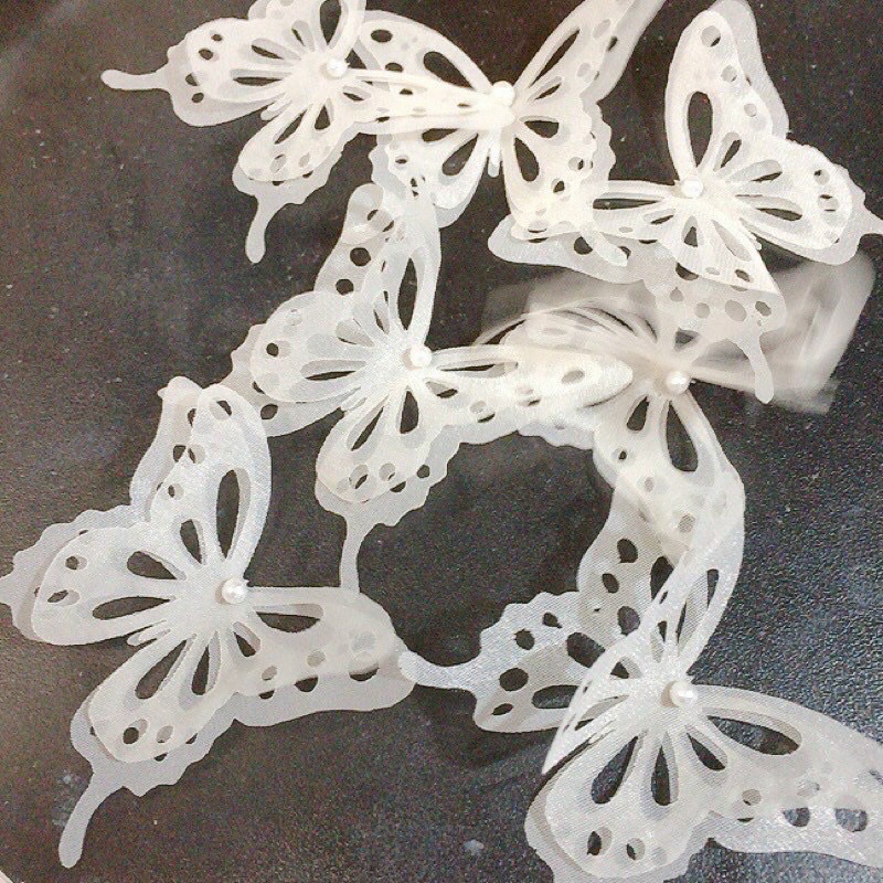 Bướm 2 Tầng Trang Trí 10 Con