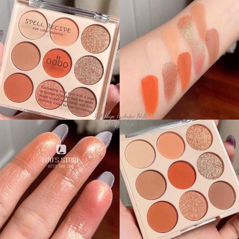 Màu mắt Odbo Spell Recipe Số 3