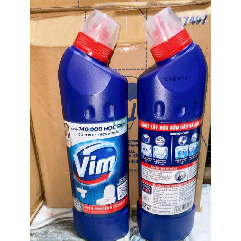 NƯỚC TẨY BỒN CẦU VIM 450ml