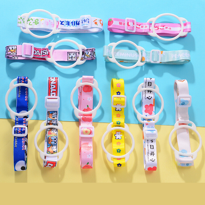 Dây đeo bình nước, dây đeo bình giữ nhiệt, đai cao su co giãn, dây vải điều chỉnh chiều dài, siêu chắc siêu bền