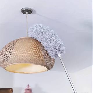 Chổi Quét Trần Nhà,Mạng Nhện, Lau Bụi Đa Năng Có Cán Rút Gọn Điều Chỉnh Độ Dài Xoay 360 Độ