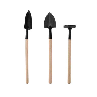 Bộ 3 Dụng Cụ Làm Vườn Cuốc Xẻng Làm Vườn Mini Chăm Sóc Cây Cảnh, Bonsnai
