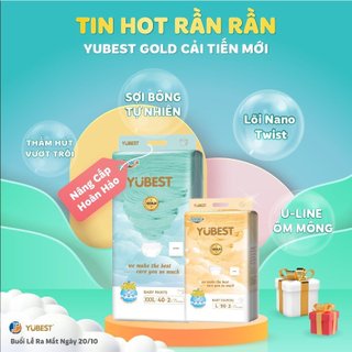 [HCM] Tã/Bỉm Yubest Gold /Angle /Natural/ Night dán/quần Size S90,M84,L78,XL72,XXL66, XXXL60.....