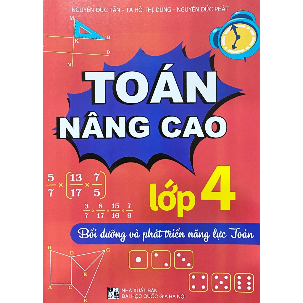 Sách - Toán Nâng Cao Lớp 4 - Bồi dưỡng và phát triển năng lực Toán (ĐT)