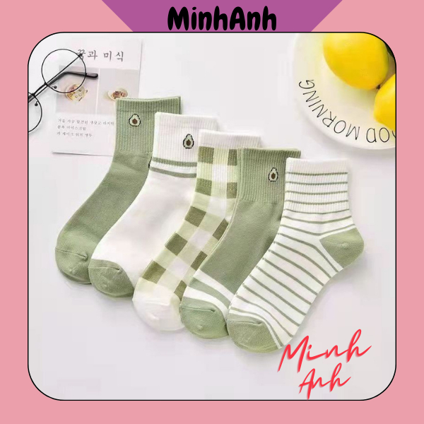 Tất Vớ Nam Nữ Chất Liệu Cotton Co Giãn 4 Chiều Mẫu Mã Random