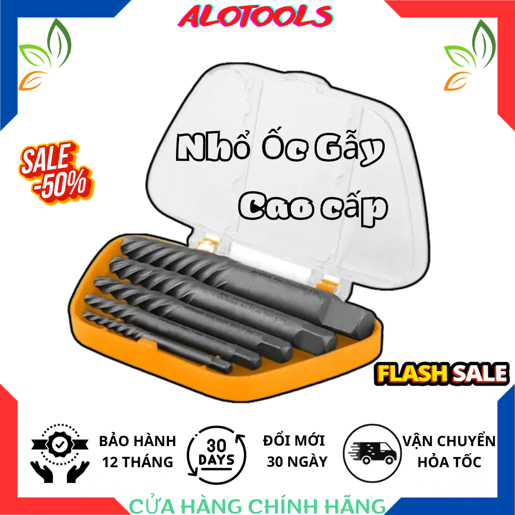 Nhổ ốc gãy tolsen 5 chi tiết