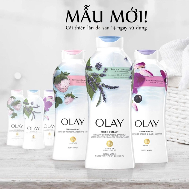 Sữa tắm olay 164 pass 89