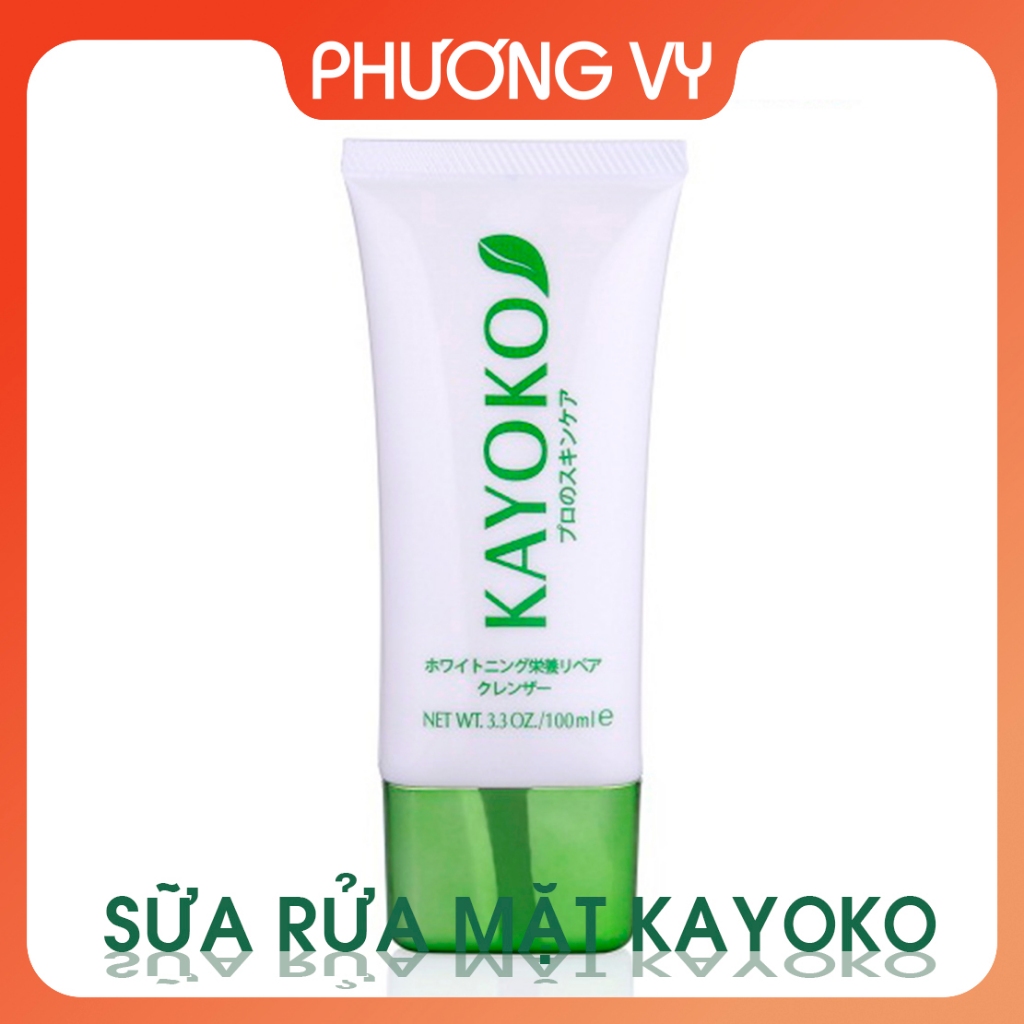 [CHÍNH HÃNG] Sữa rửa mặt Kayoko, giúp sạch nhờn và dưỡng ẩm cho da từ Nhật Bản, mỹ phẩm Kayoko.