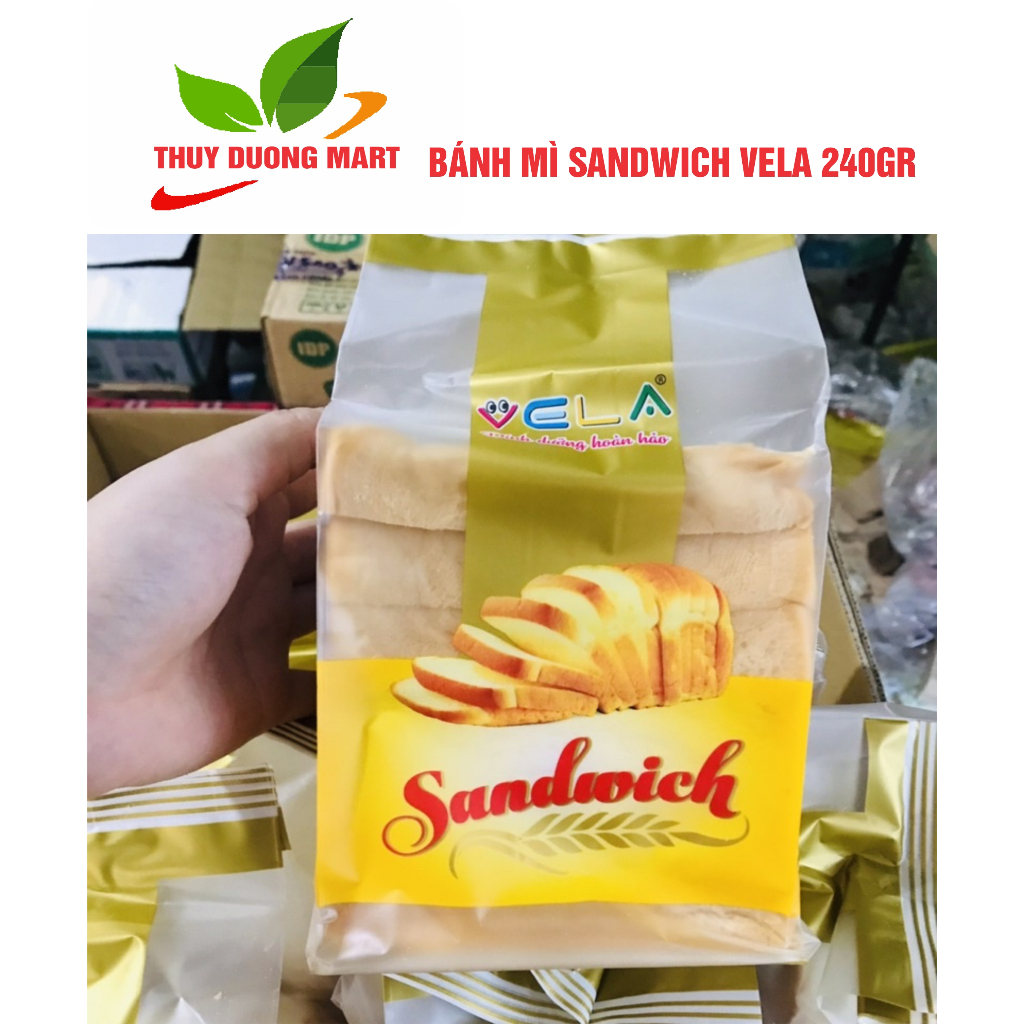 Bánh mì Sandwich 240gr Vela