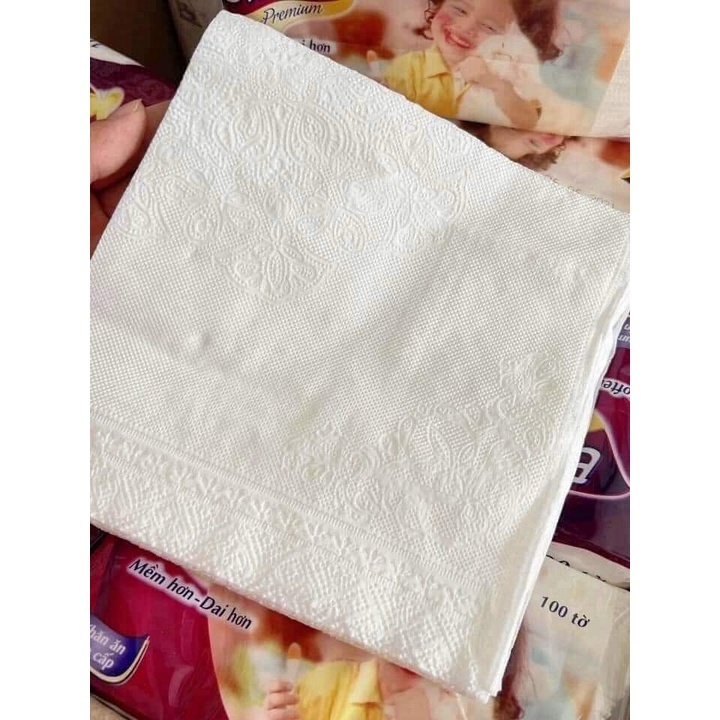 Khăn giấy uông Emos Khổ giấy 330mmx330mm
