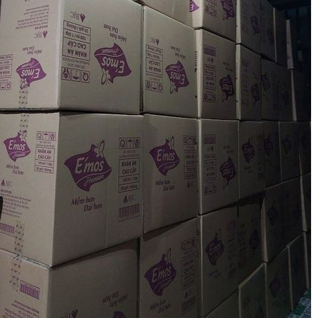 Khăn giấy uông Emos Khổ giấy 330mmx330mm