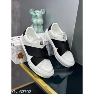 GG Giày Givenchy Trắng,Đen bản quai chun độc đáo - giầy lười GVC nam Hót trell 2023 BB