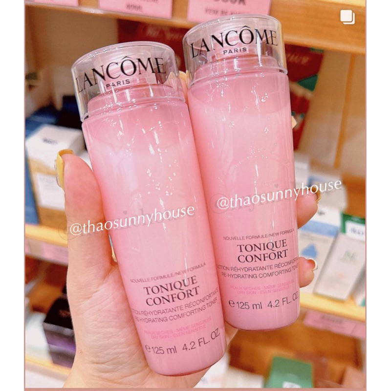 Toner Lancome hồng 125ml 𝐓𝐎𝐍𝐈𝐐𝐔𝐄 𝐂𝐎𝐍𝐅𝐎𝐑𝐓