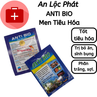 Gói 10G Men Tiêu Hóa Anti Bio dành cho cá cảnh - An Lộc Phát Sản Phẩm Giúp Cá Khỏe | Hingaostore.