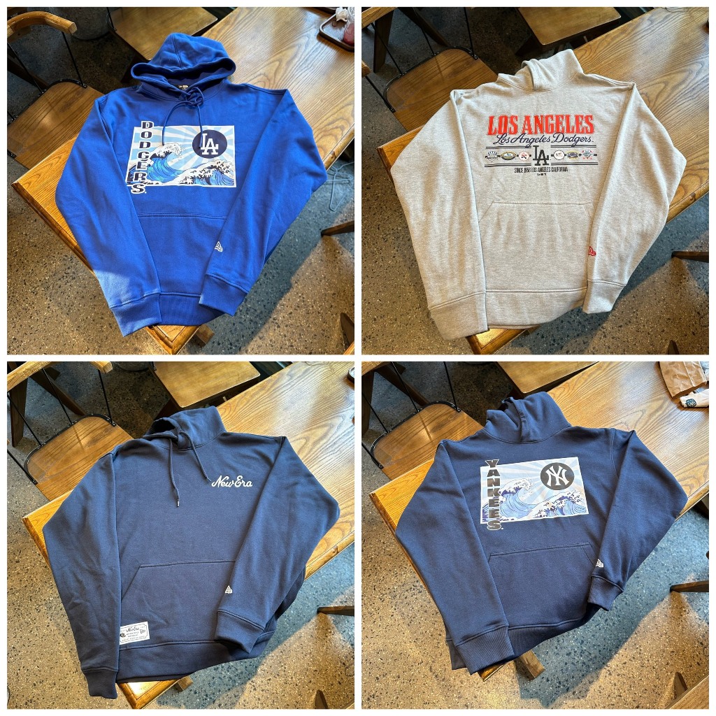 Hoodie Newera nỉ lót bông đủ màu của hãng, unisex Nam/Nữ