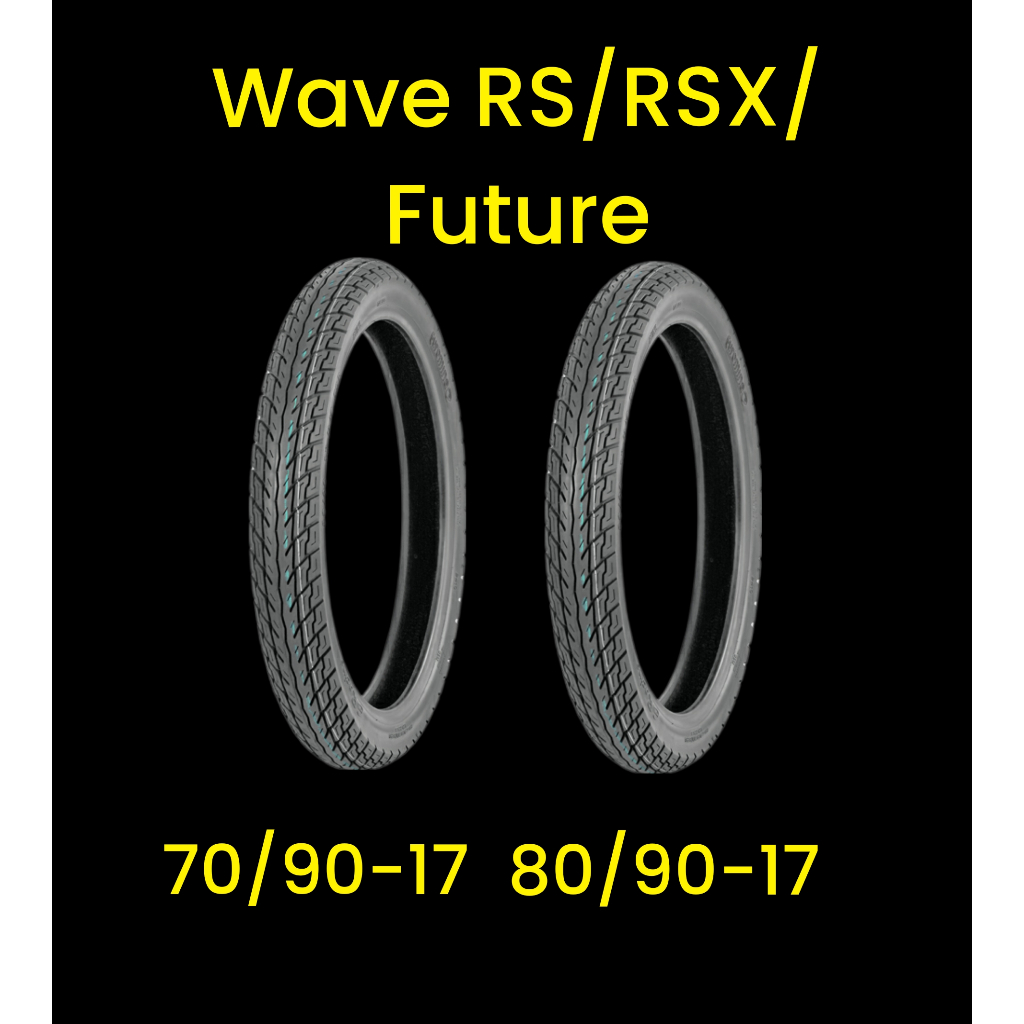 Vỏ Lốp Xe Wave RS, Wave RSX, Wave S110, Wave Alpha,Future size 70/90-17, 70/100-17, 80/90-17