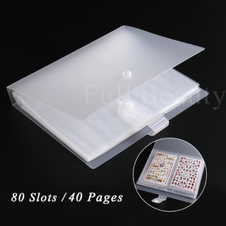 Sổ tay sticker nail giá sỉ